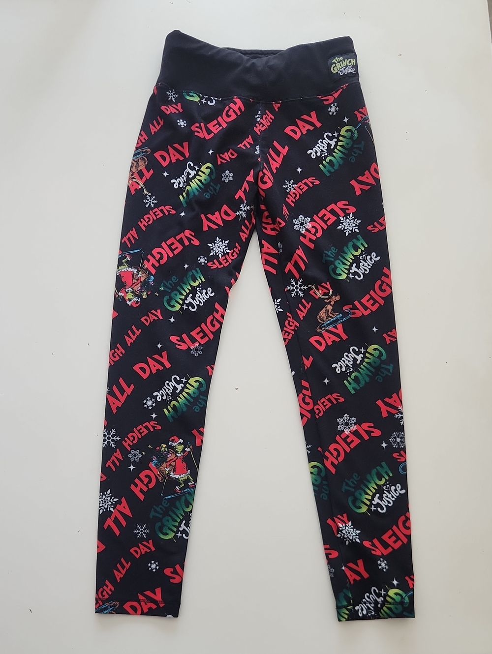 The Grinch X Justice Leggings Medium 10